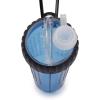 image:imageDexas Popware for Pets Snack Duo Dual Chambered Hydration Bottle and Snack Container with Collapsible Pet Cup GreenPro Blue