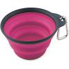 image:imageDexas Popware for Pets Collapsible Travel Cup Small GrayPink