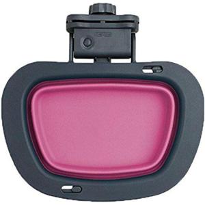image:imageDexas Popware for Pets Collapsible Kennel Bowl Light Gray Round PW270432429GrayPink