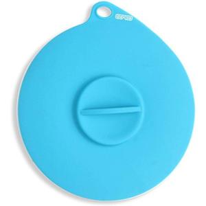 image:imageDexas Popware for Pets Flexible Suction Pet Food Lid GrayGreenGrayBlue