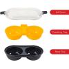 image:imageDexas Duo Egg CookerMicrowave Egg PoacherBlackYellowGEC21235432