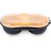 image:imageDexas Duo Egg CookerMicrowave Egg PoacherBlackYellowGEC21235432