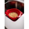 image:imageDexas POP Collapsible Silicone Colander 10 inch diameter Solid RedRed
