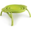 image:imageDexas POP Collapsible Silicone Colander 10 inch diameter Solid RedSolid Gray