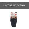 image:imageDexas PinchMitt Silicone Oven Mitt  Single Heat Resistant Glove to 450F NonSlip Grip Dishwasher Safe GrayGray