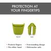 image:imageDexas PinchMitt Silicone Oven Mitt  Single Heat Resistant Glove to 450F NonSlip Grip Dishwasher Safe GrayGreen