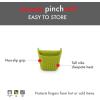 image:imageDexas PinchMitt Silicone Oven Mitt  Single Heat Resistant Glove to 450F NonSlip Grip Dishwasher Safe GrayGreen