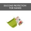 image:imageDexas PinchMitt Silicone Oven Mitt  Single Heat Resistant Glove to 450F NonSlip Grip Dishwasher Safe GrayGreen