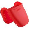 image:imageDexas PinchMitt Silicone Oven Mitt  Single Heat Resistant Glove to 450F NonSlip Grip Dishwasher Safe GrayRed