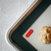 image:imageDexas Silicone NonStick Food Safe Baking Mats 3 Pack Clear wGrey Edge Includes Storage Bands 3 Mat sizes 165x11514x10115x85