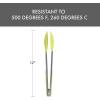 image:imageDexas Spoon amp Strain Tongs with Gravity open amp Close Operation 12 GrayGreen