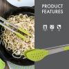 image:imageDexas Spoon amp Strain Tongs with Gravity open amp Close Operation 12 GrayGreen