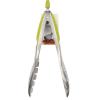 image:imageDexas Spoon and Strain Stainless Steel Slotted Tongs Green HandlesGreen