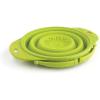 image:imageDexas POP Collapsible Silicone Colander 10 inch diameter Solid RedSolid Gray