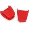 image:imageDexas PinchMitt Silicone Oven Mitt  Single Heat Resistant Glove to 450F NonSlip Grip Dishwasher Safe GrayRed