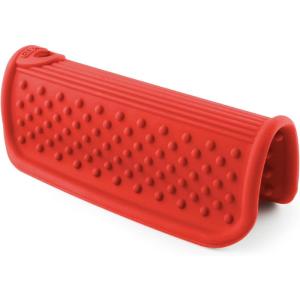 image:imageDexas Silicone Pot Handle Holder Heat Resistant Non Slip Grip for Hot Cookware Handles Dishwasher Safe Kitchen Accessory RedRed